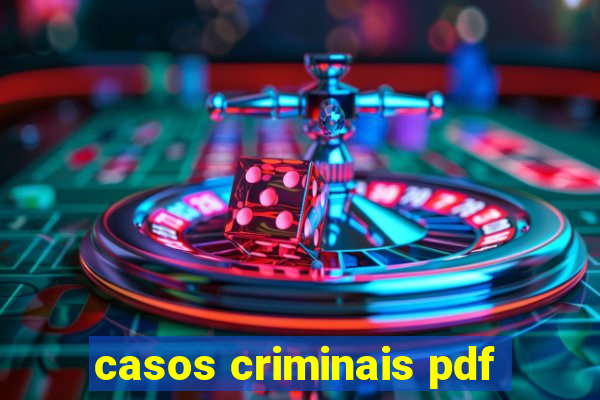 casos criminais pdf